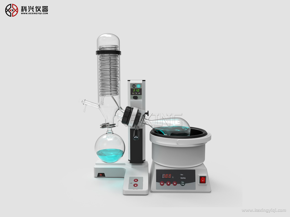 旋转蒸发仪小型技术手动正面 旋转蒸发仪小型技术手动正面