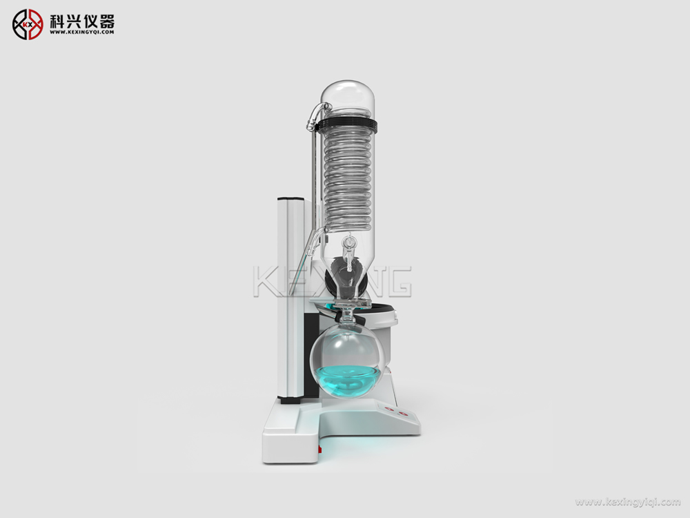 旋转蒸发仪小型技术手动侧面 旋转蒸发仪小型技术手动侧面